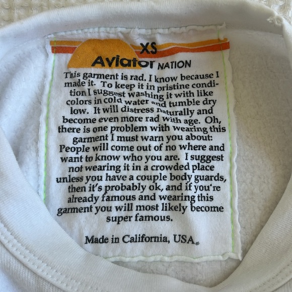 Aviator Nation Soul Cycle Crewneck - Picture 6 of 6